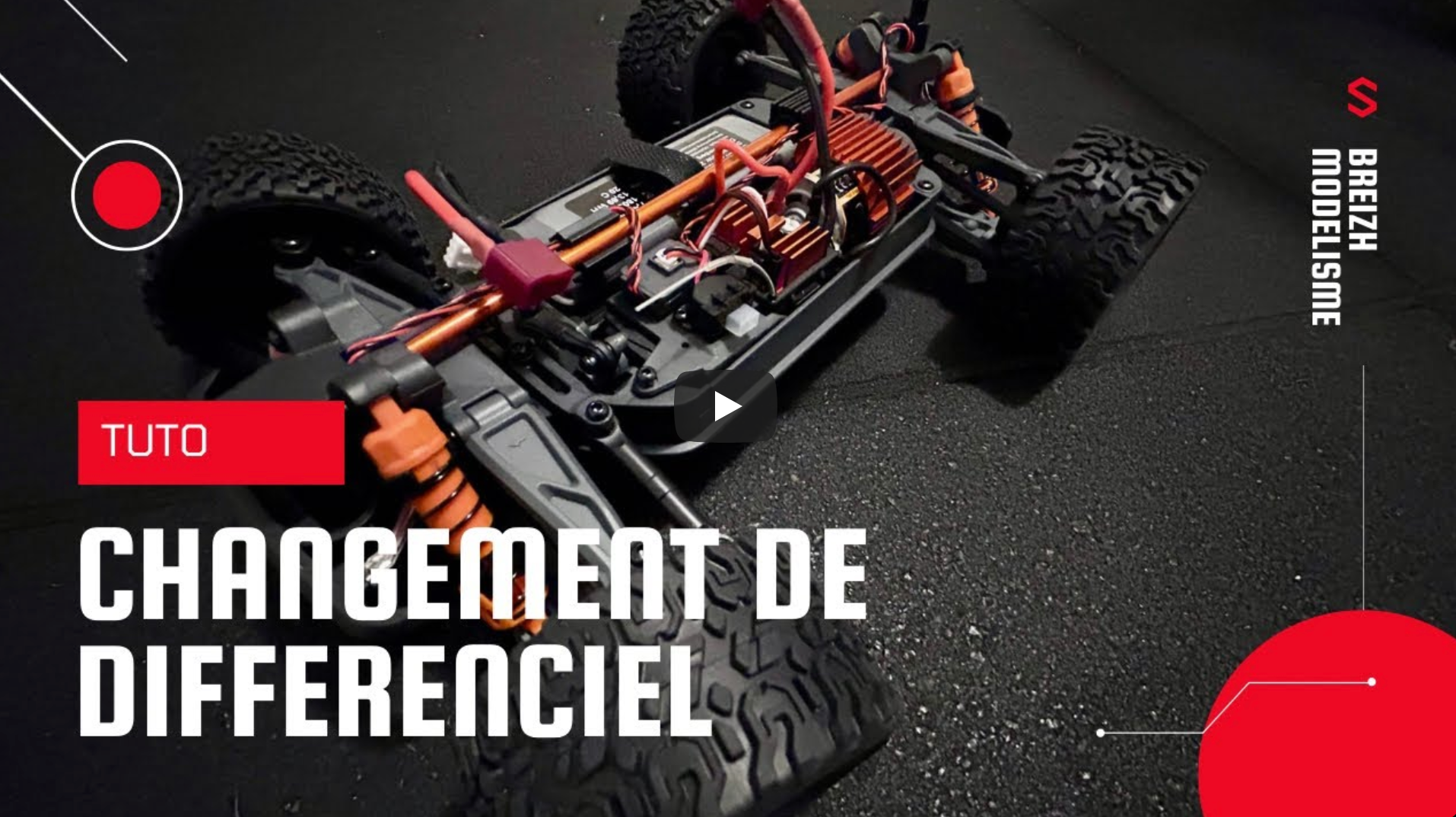Changement de différentiel sur Truggy de models 3135, 3136 breizh-modelisme.