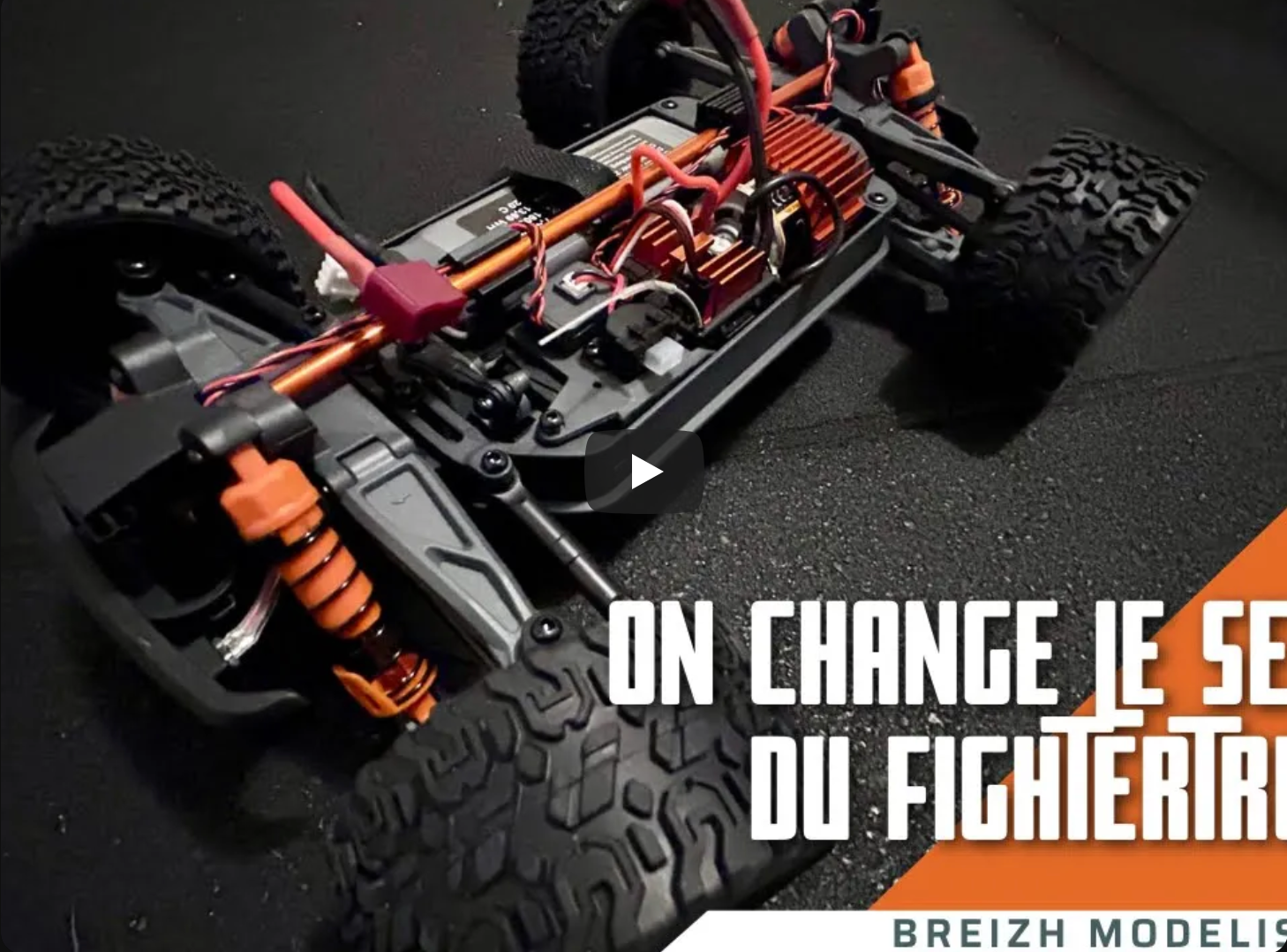 Changement du servi de direction DF3135, 3136 breizh-modelisme.