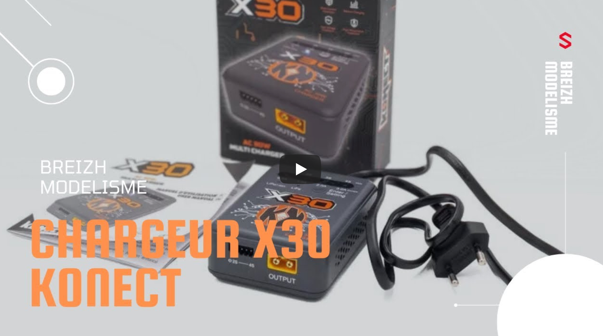 Fonctionnement chargeur X30 Konect