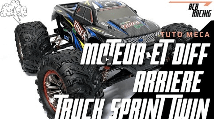 Changement moteur et différenciel arrière (sprint twin 9125) breizh-modelisme.