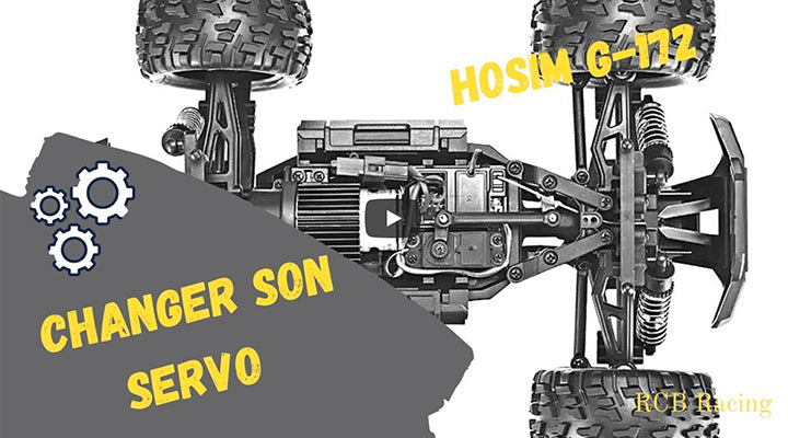 Changer un servo sur Hosim 1/14 G171, 172N 173, 174 breizh-modelisme.