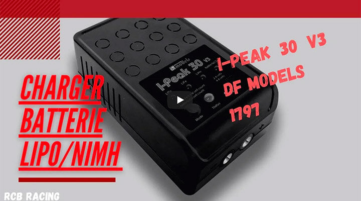 Charger une batterie Lipo/NIMH avec le chargeur I-peak 30 V3 (1797) breizh-modelisme.