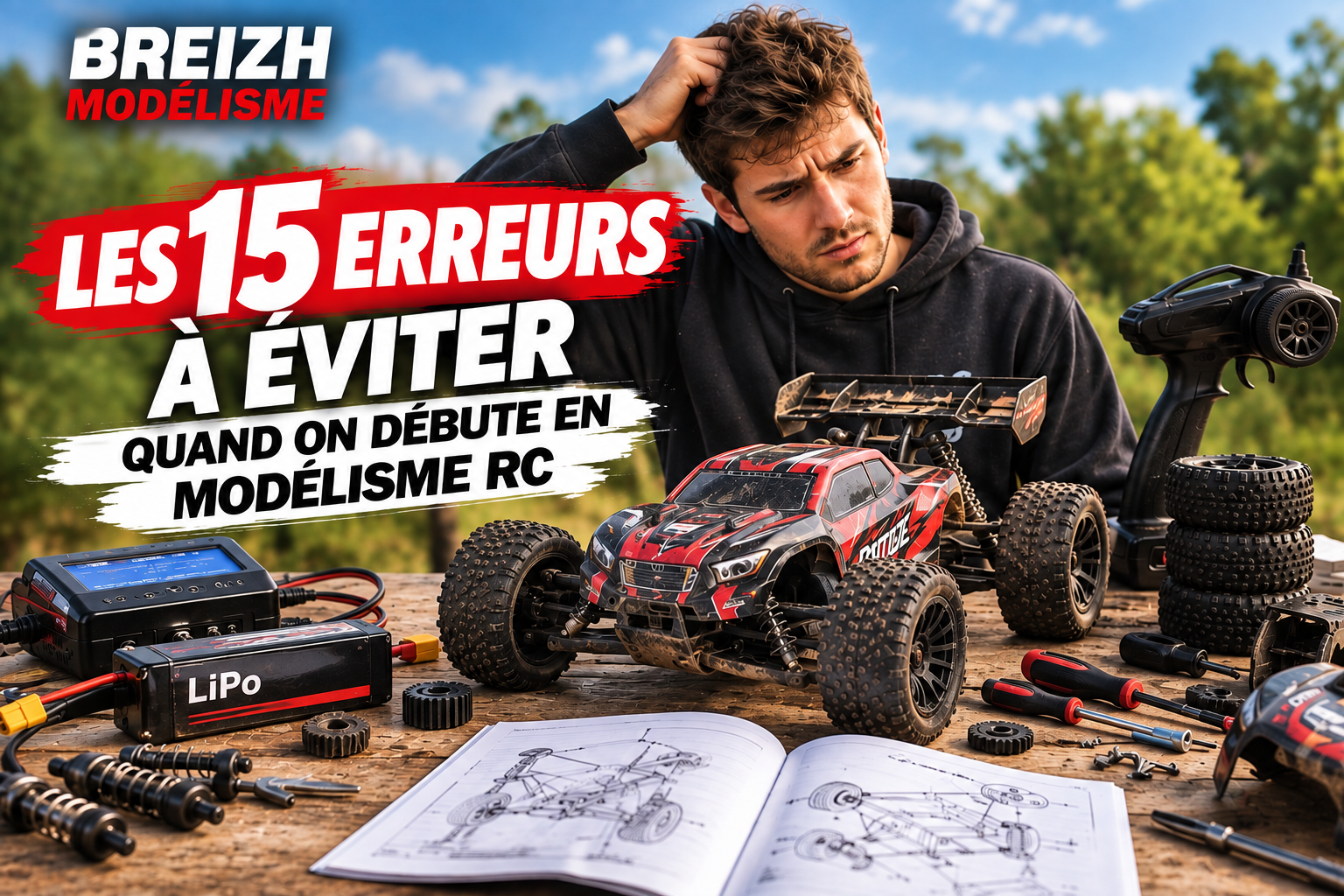 Les 15 erreurs à éviter quand on débute en modélisme RC