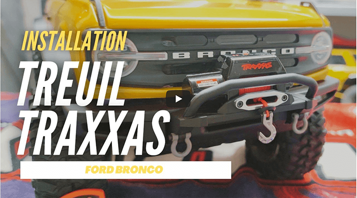 Installation du treuil TRAXXAS sur le Ford Bronco. breizh-modelisme.
