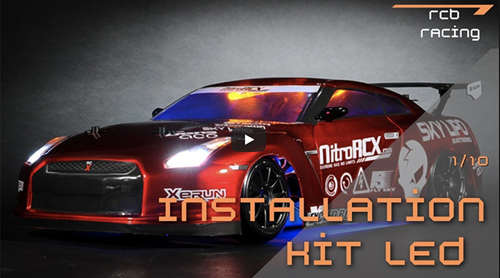 Installer un kit led sur un véhicule 1/10 breizh-modelisme.