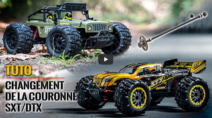 Comment changer la couronne sur STX et DTX Funtek breizh-modelisme.