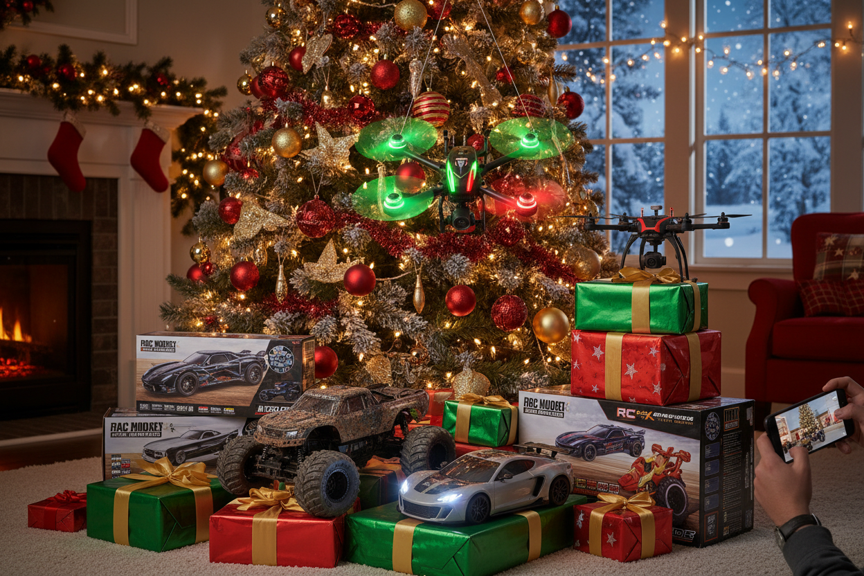 Noël 2025 : quelle voiture radiocommandée offrir, enfants et adultes ?
