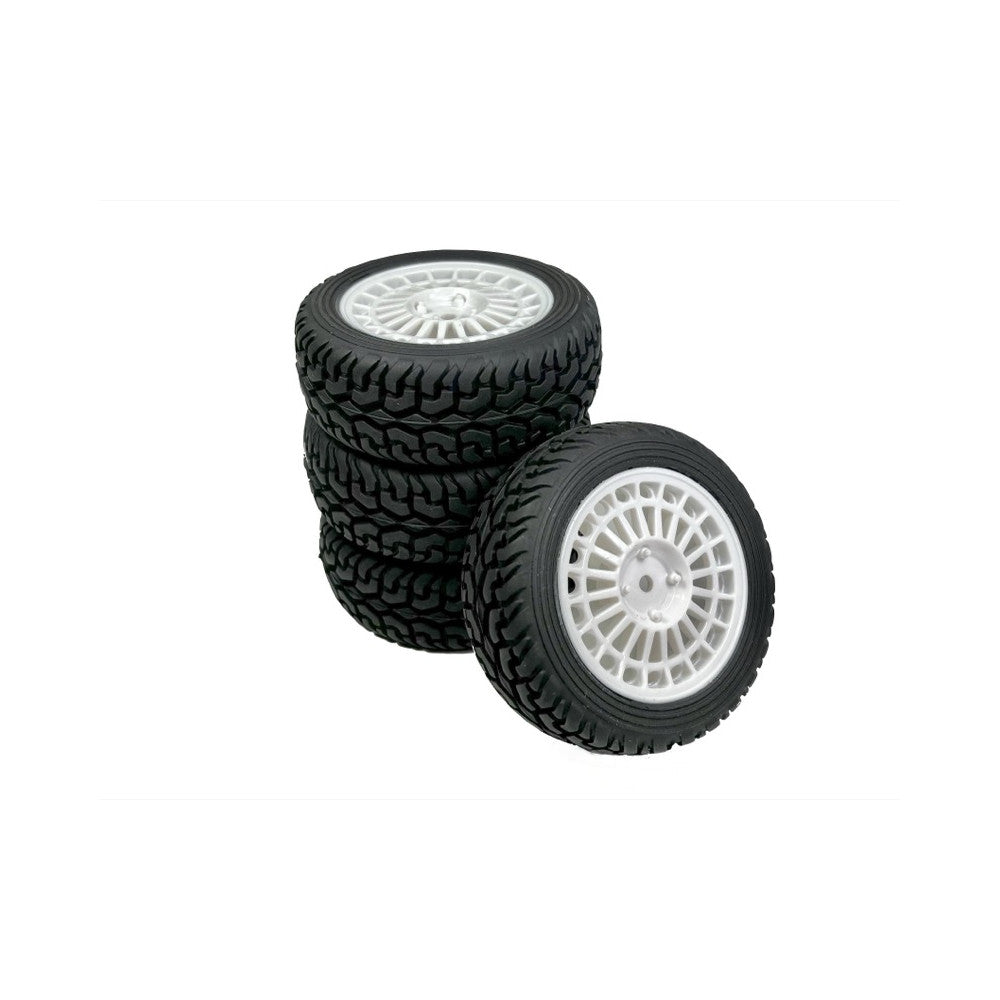 Pneus et jantes de Rally 1/10 - Breizh Modélisme.