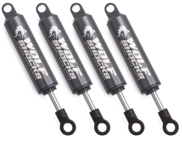 Sourcing Map Amortisseur RC 1/18 – 50 Mm Fileté En Aluminium – Avant Et Arrière – Pour Voiture Télécommandée Et Camion De Course – Noir