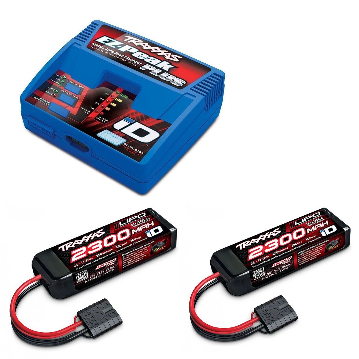 Batteries et chargeurs Traxxas Mini XRT