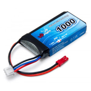 Batteries 2S Lipo 7,4V pour avion RC