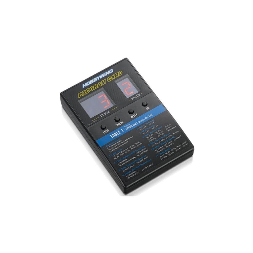 Carte de programmation