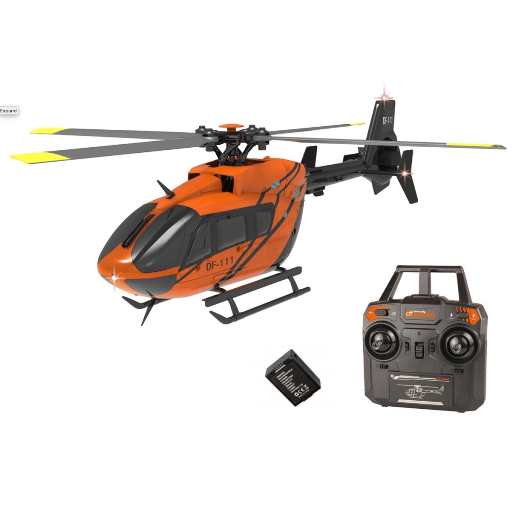 Pièces hélicoptère DF-111 - Breizh Modélisme.