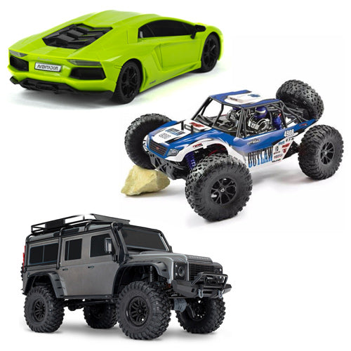 Voiture radiocommandée pour toute la famille.