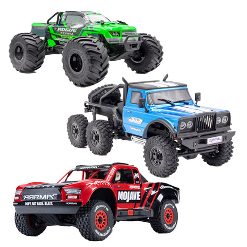 Voitures 4x4 tout terrain.