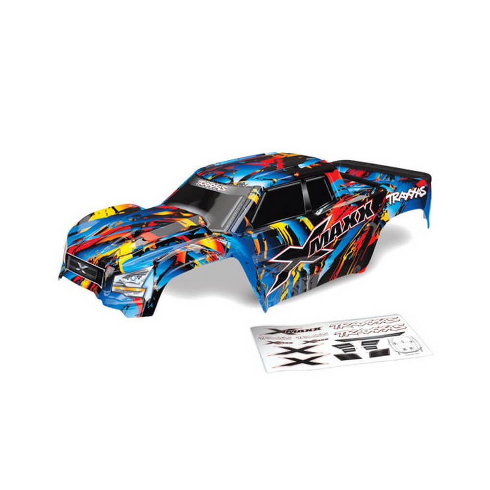 TRAXXAS Carrosserie Slash 2WD/4WD Noir/Rouge laqué TRAXXAS Carrosserie Slash 2WD/4WD Noir/Rouge laqué