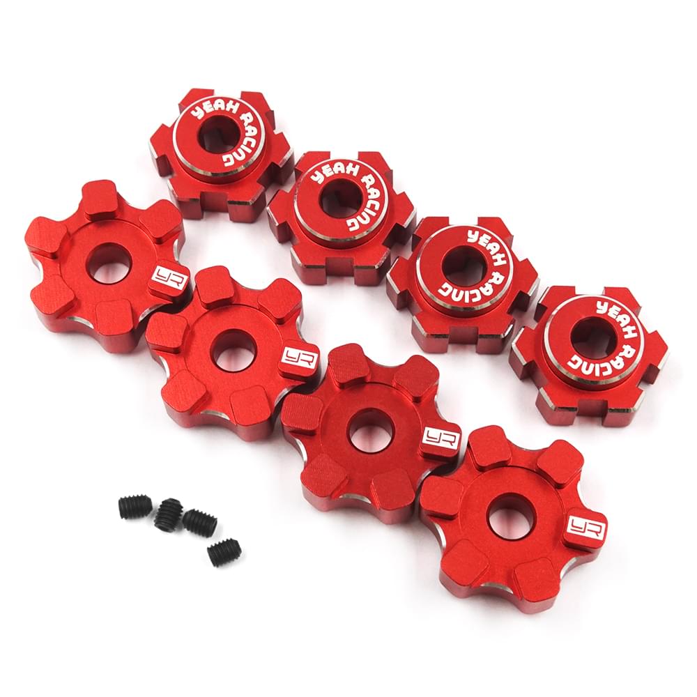 Hexagone de roue en aluminium 7075 de 17 mm pour Traxxas Maxx