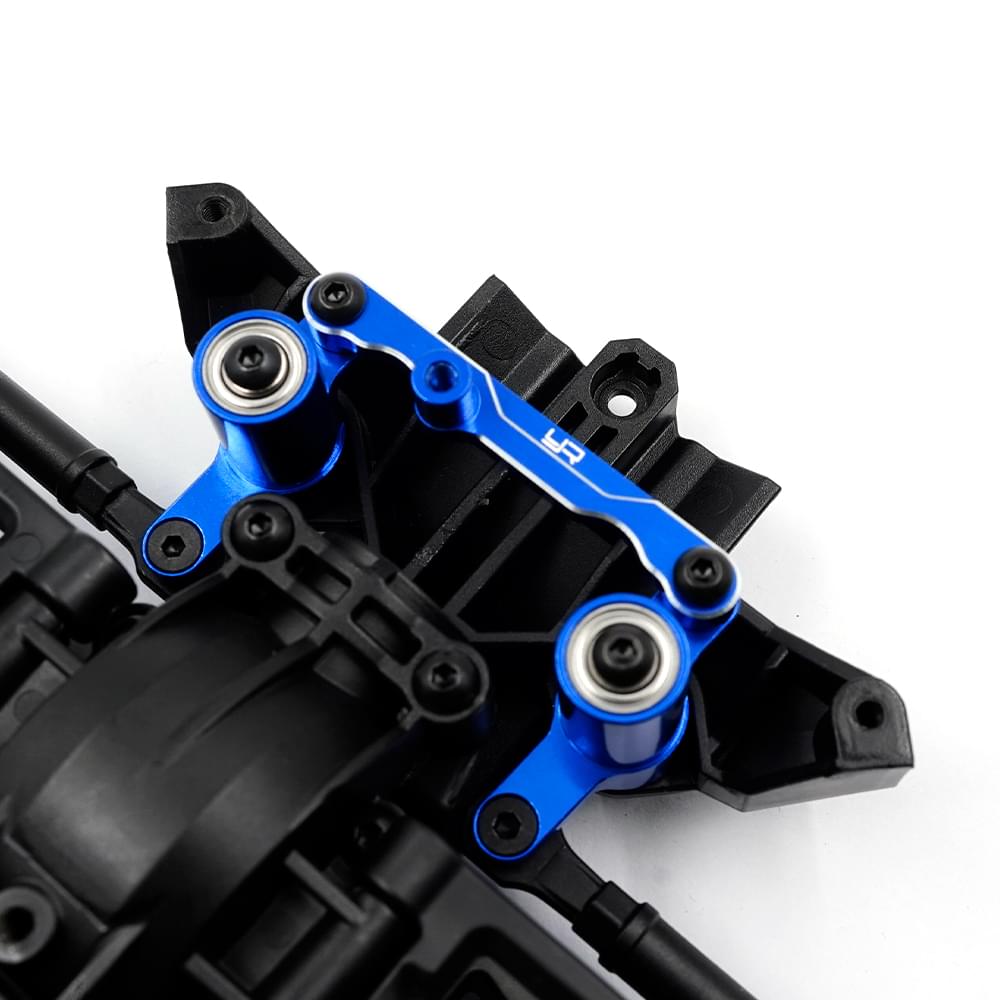 Ensemble de direction bleu en aluminium pour Traxxas Mini Maxx Mini XRT