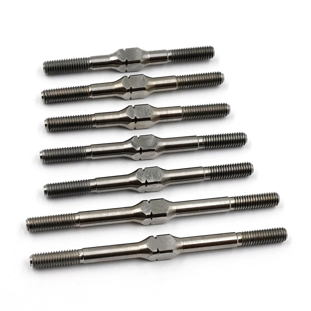 Ensemble de tendeurs en titane 64 pour Kyosho Ultima - KYUT-005SV - Breizh Modélisme.