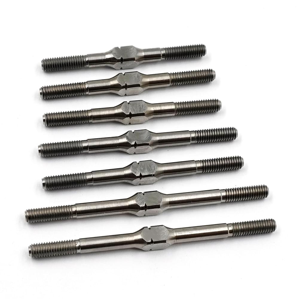 Ensemble de tendeurs en titane 64 pour Kyosho Ultima - KYUT-005SV - Breizh Modélisme.