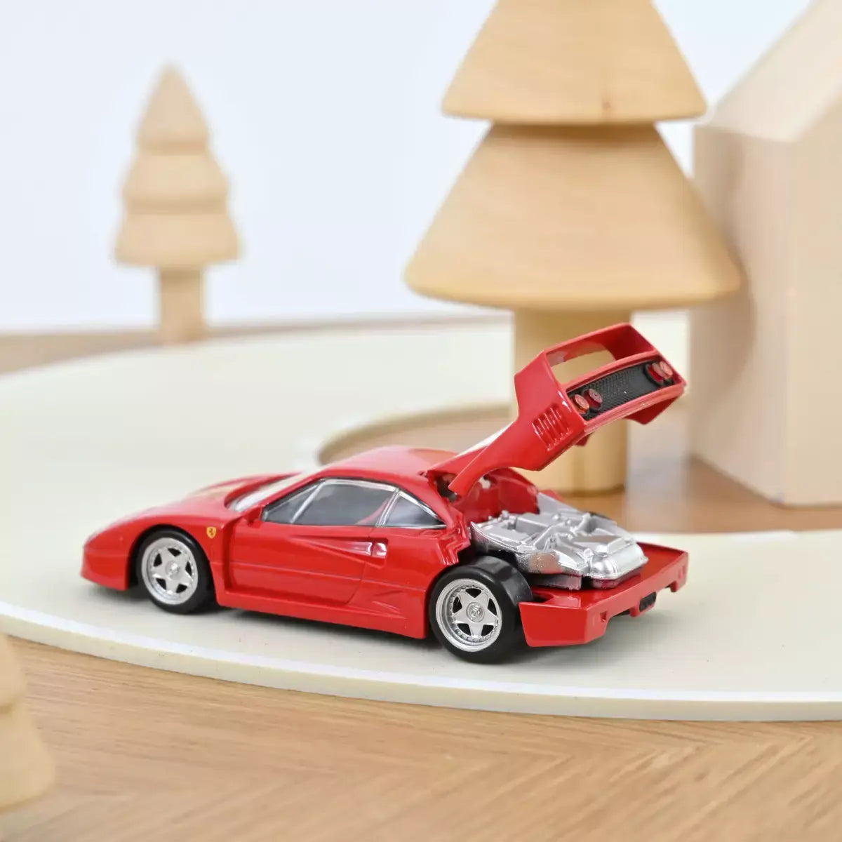 Voiture miniature 1/43 Ferrari F40 1987 Rouge Jet-car Norev 730001