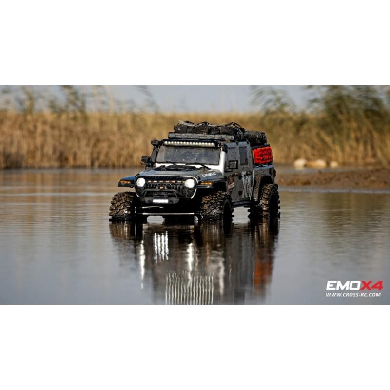 Crawler Cross RC EMO X4 1/8 ARTR gris - CRO90100180