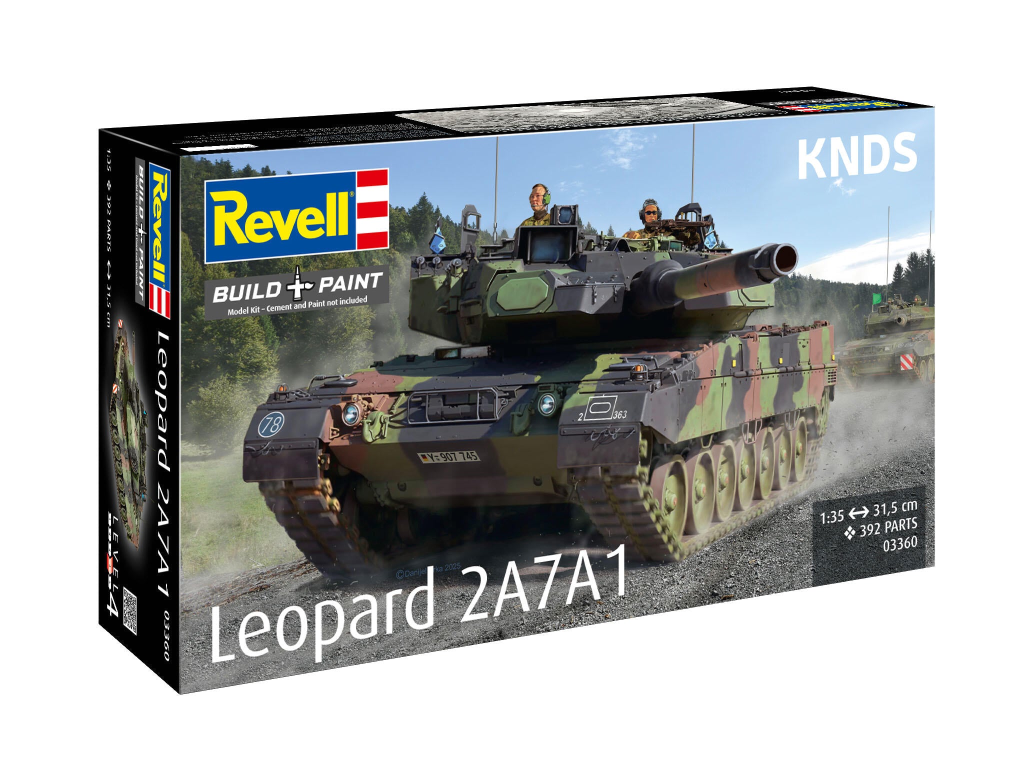 Maquette Char militaire Revell 03360 Leopard 2A7A1