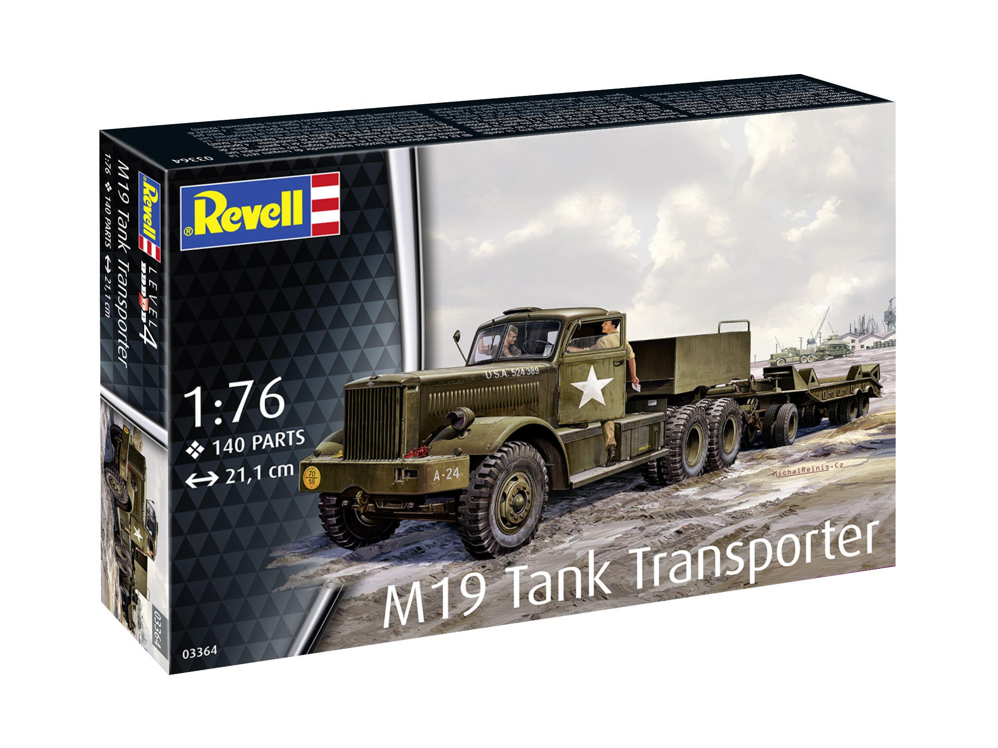 Maquette militaire Revell 03364 M19 Tank Transporter