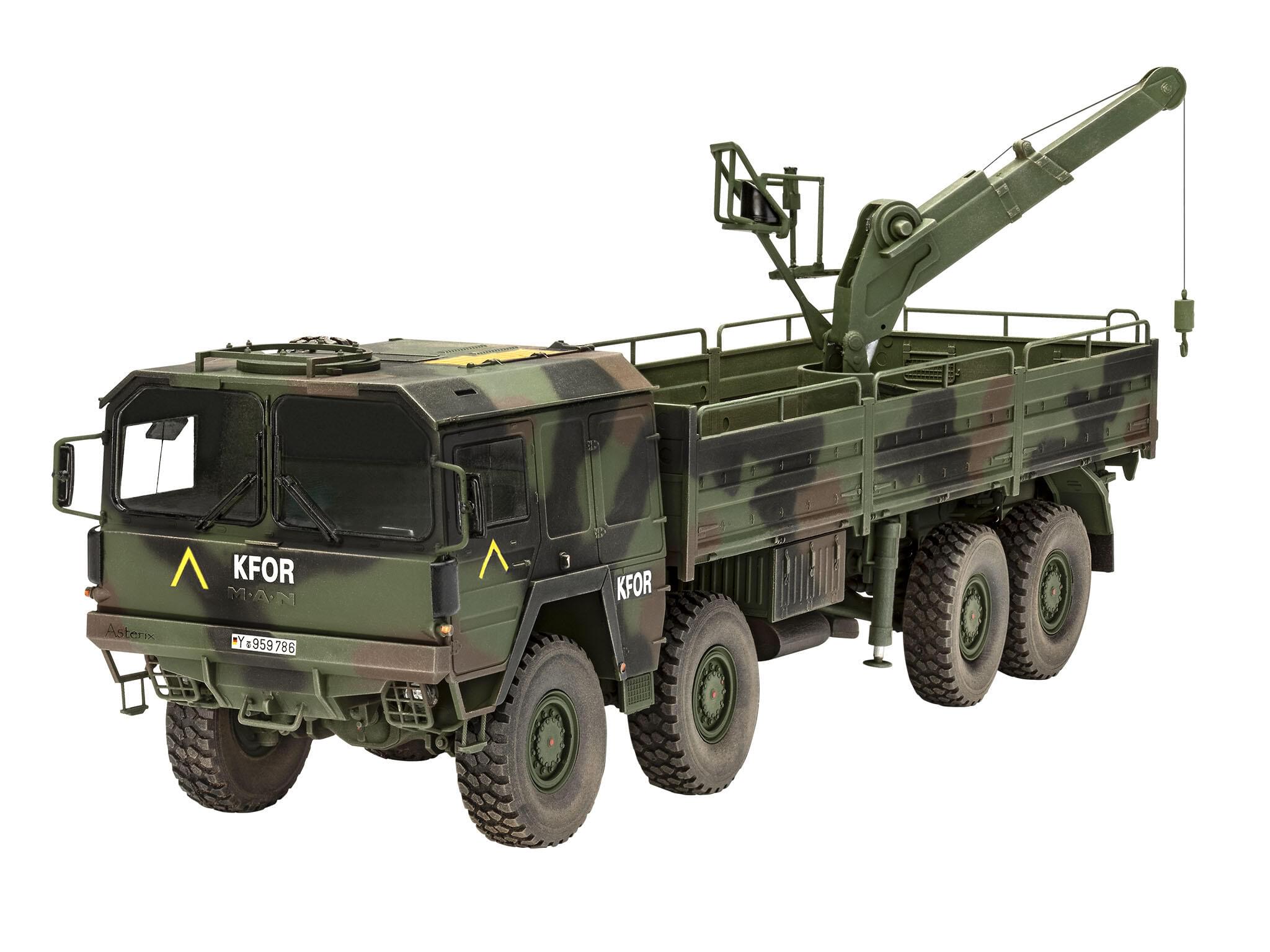 Maquette militaire Revell 03367 MAN 10t milgl truck 8x8