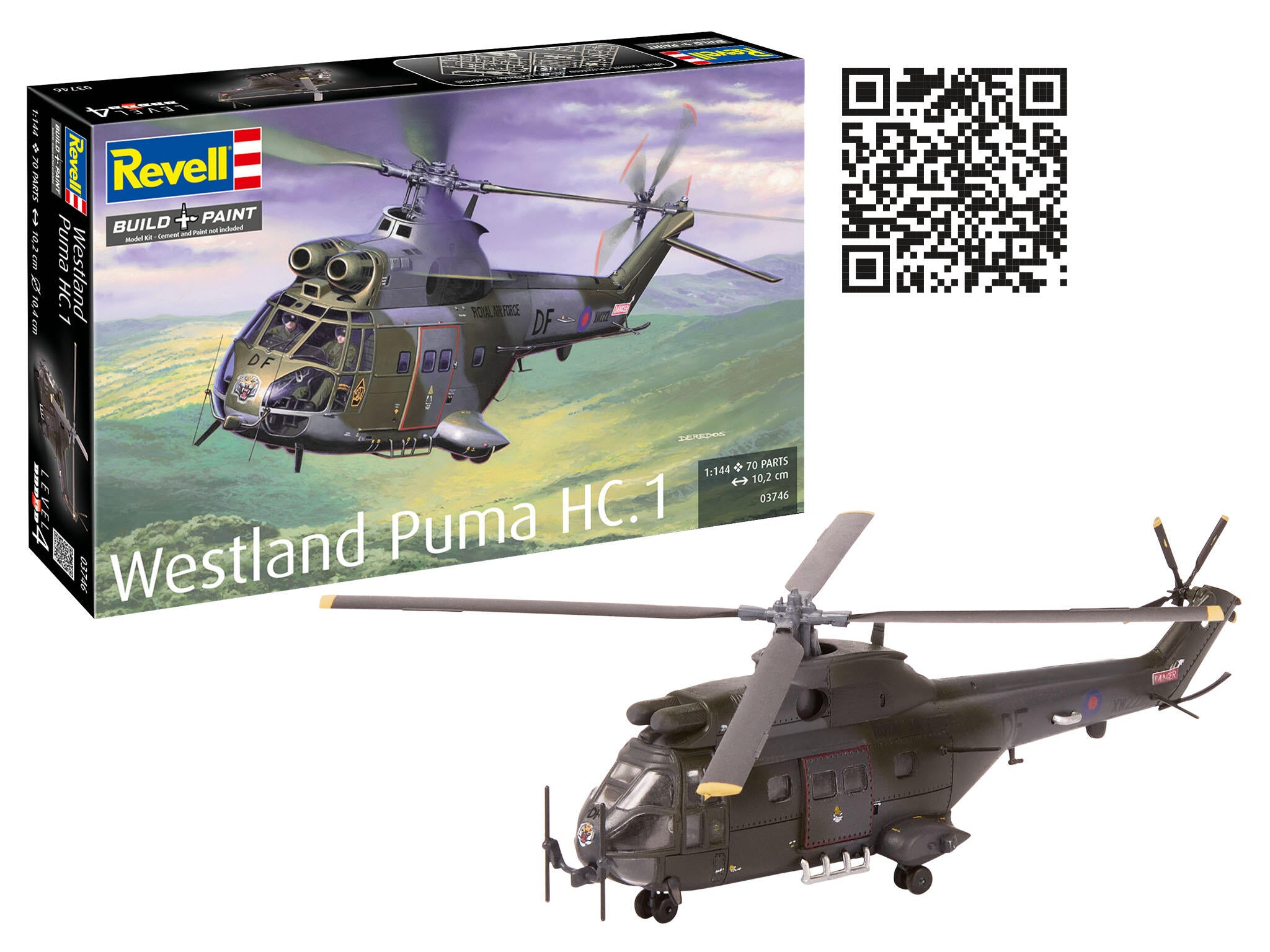 Maquette hélicoptère Revell 03746 Westland Puma HC.1