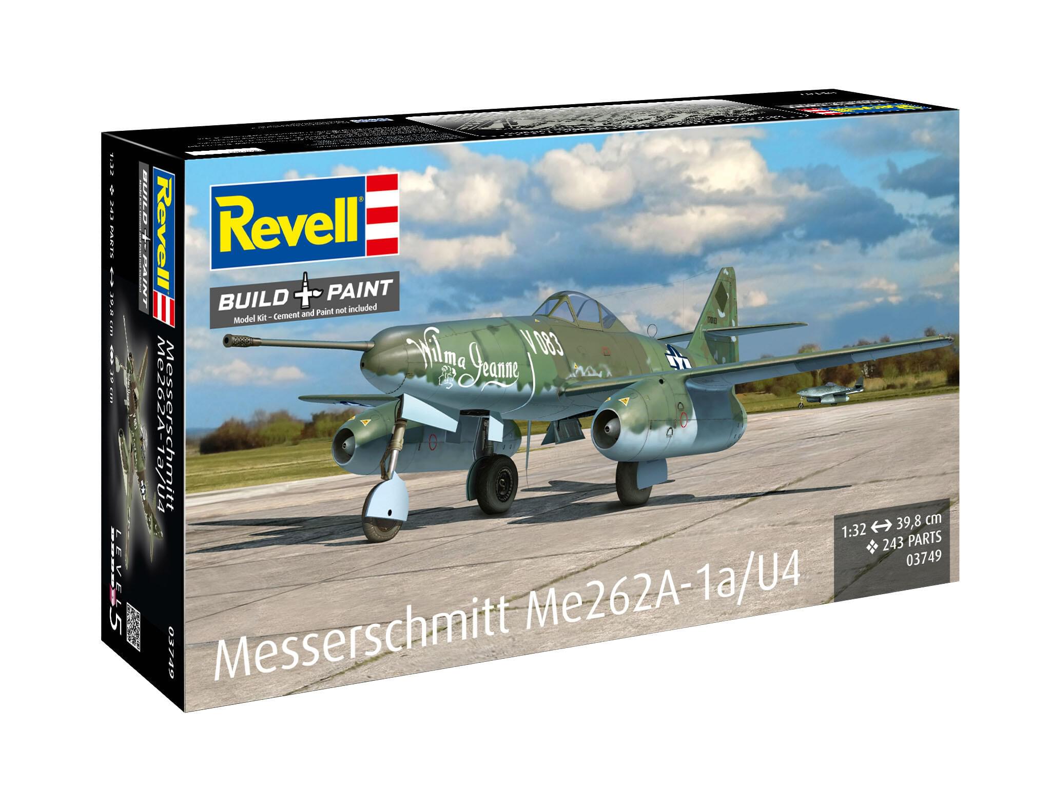 Maquette avion Revell 03749 Messerschmitt Me262A-1a/U4