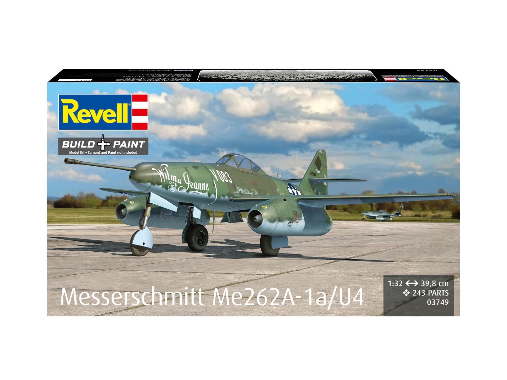 Maquette avion Revell 03749 Messerschmitt Me262A-1a/U4
