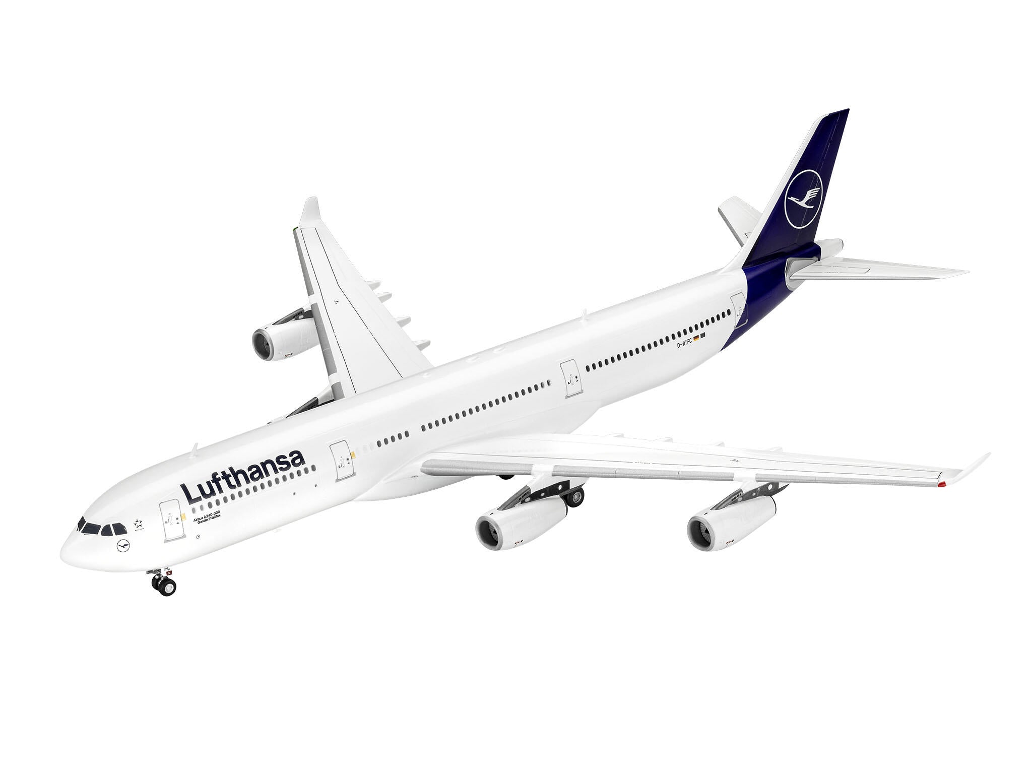 Maquette avion Revell 03803 Airbus A340-300 "Lufthansa" New Livery