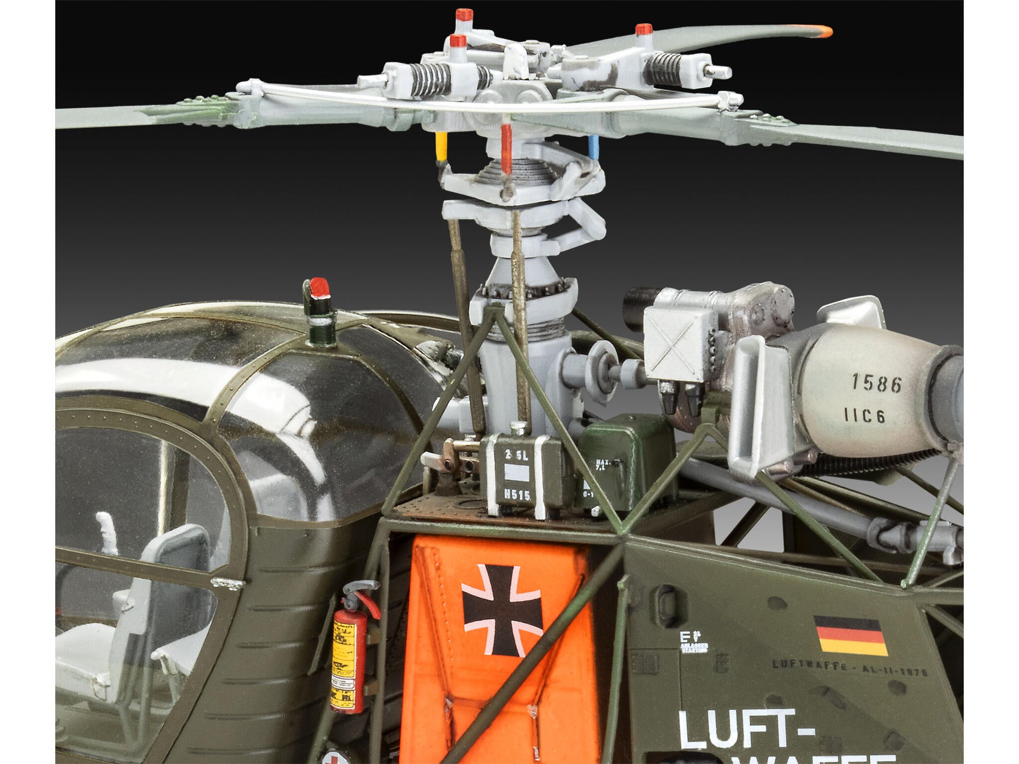 Maquette hélicoptère Revell 03804 Alouette II