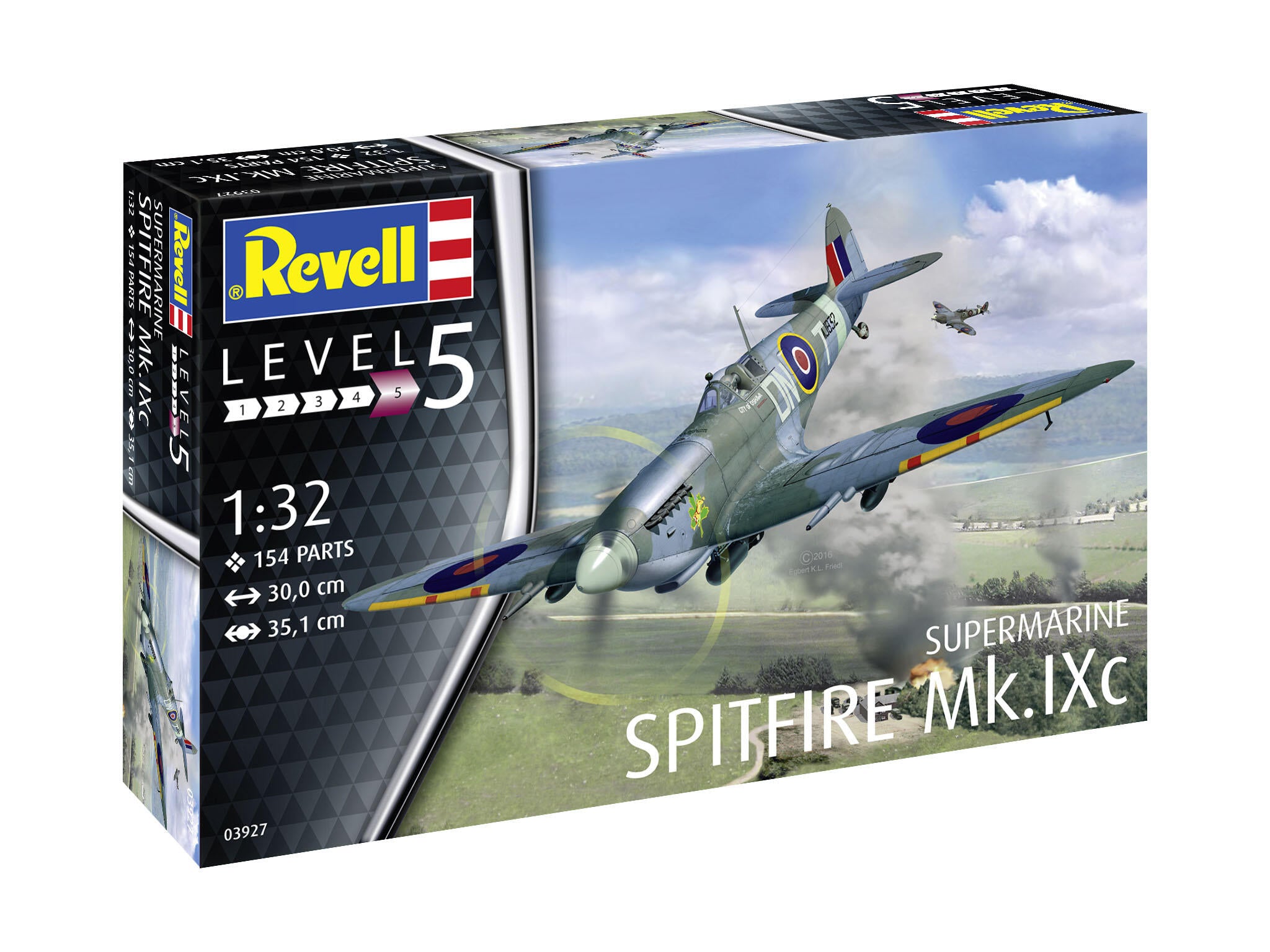 Maquette avion Revell 03927 Supermarine Spitfire MK.IXC