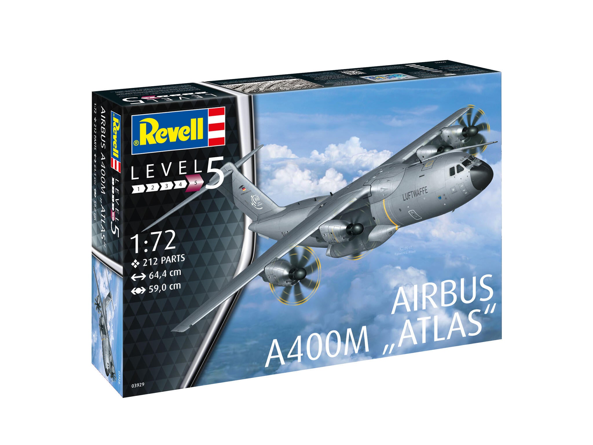 Maquette avion Revell 03929 Airbus A400M "ATLAS"