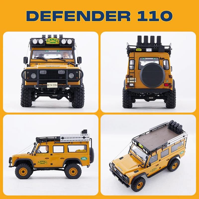 Crawler FMS 1/10 Land Rover Defender 110 FCX10 Scaler ARTR kit (RS) FMS11045RS