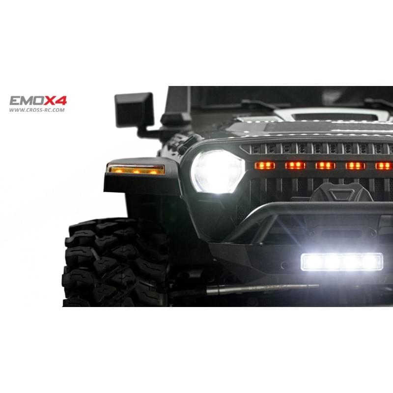 Crawler Cross RC EMO X4 1/8 ARTR gris - CRO90100180
