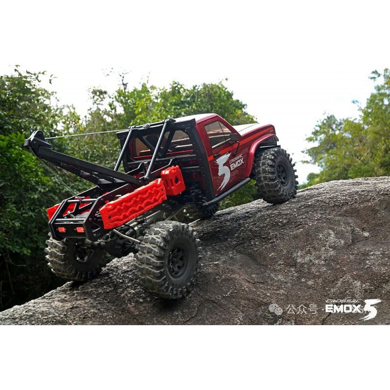Crawler Cross RC EMO X5 Brushless 1/8 RTR metal rouge - Breizh Modélisme.