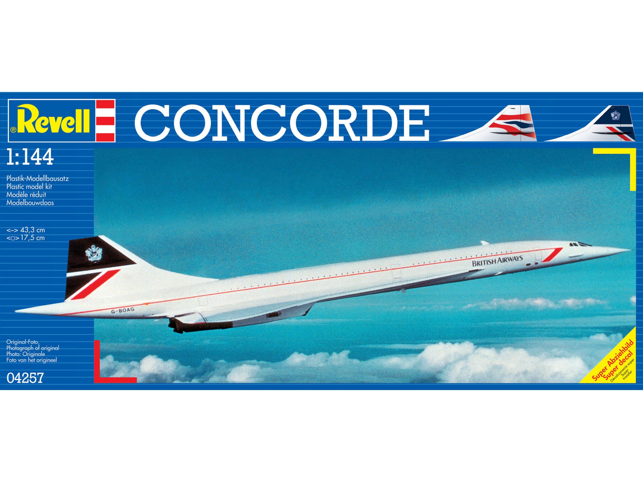 Maquette avion Revell 04257 Concorde "British Airways"