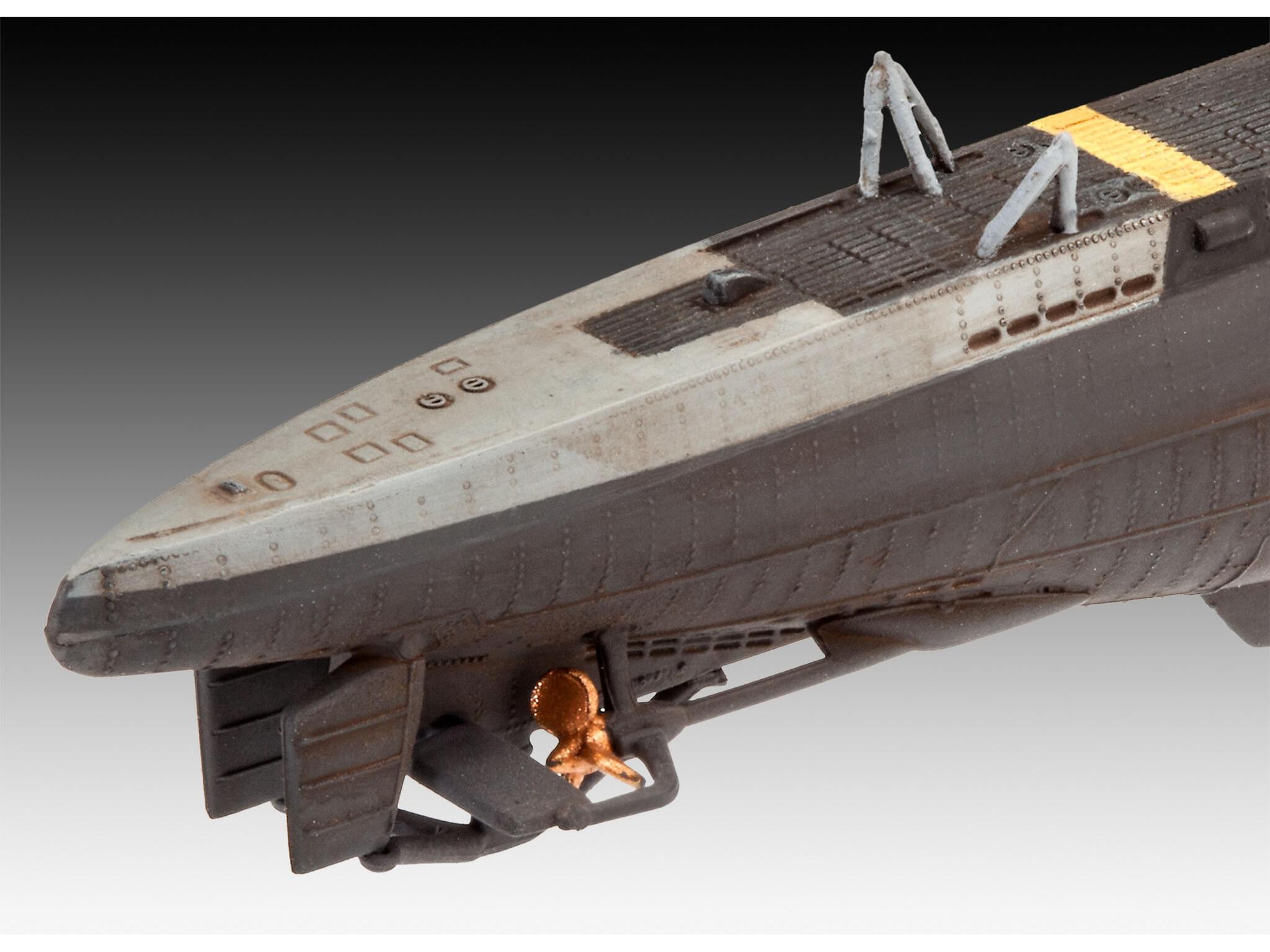 Maquette sous marin Revell 05154 Allemand Type VII C/4