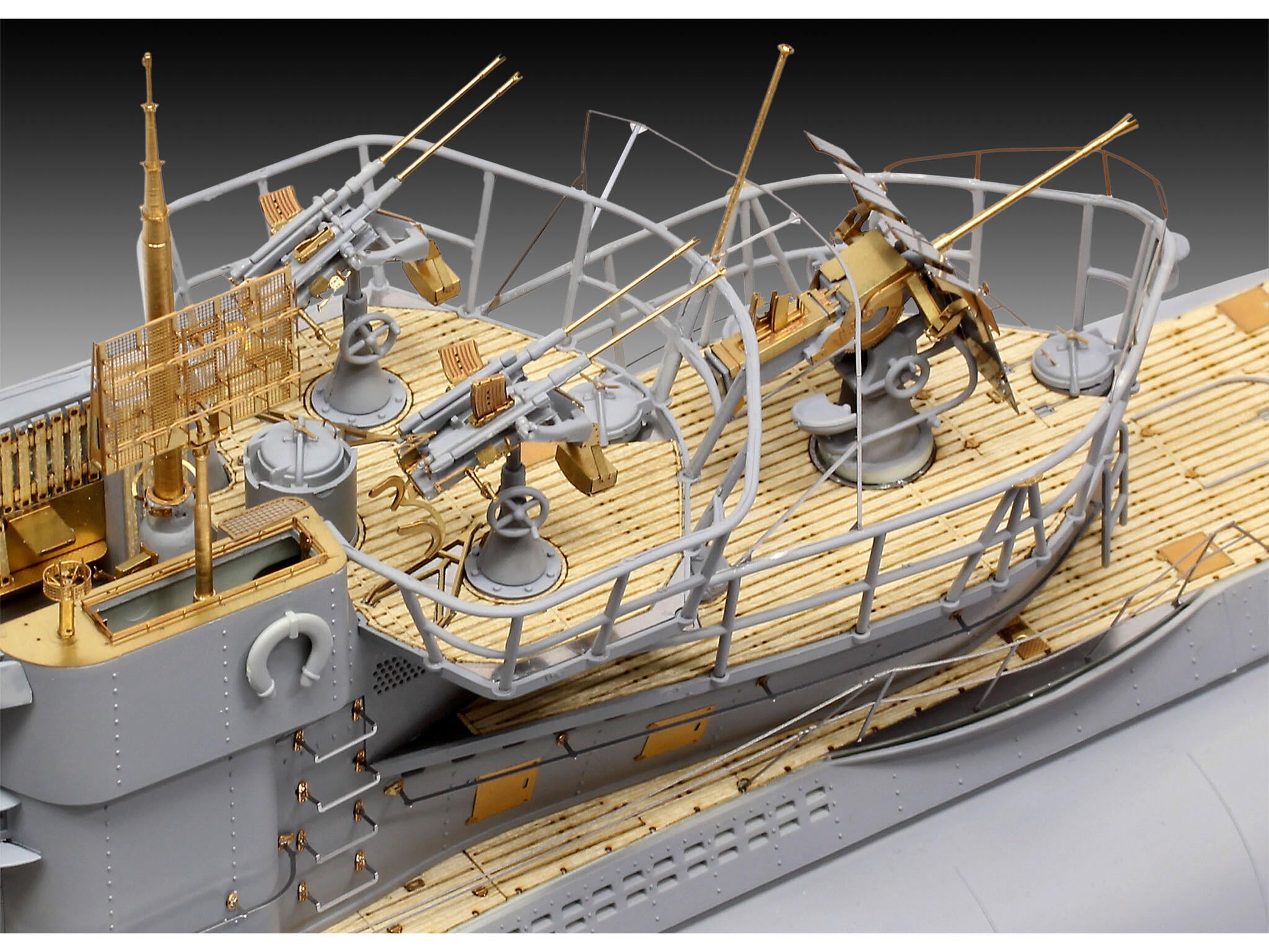 Maquette bateau Revell 05163 Sous marin Allemand type VII C/41