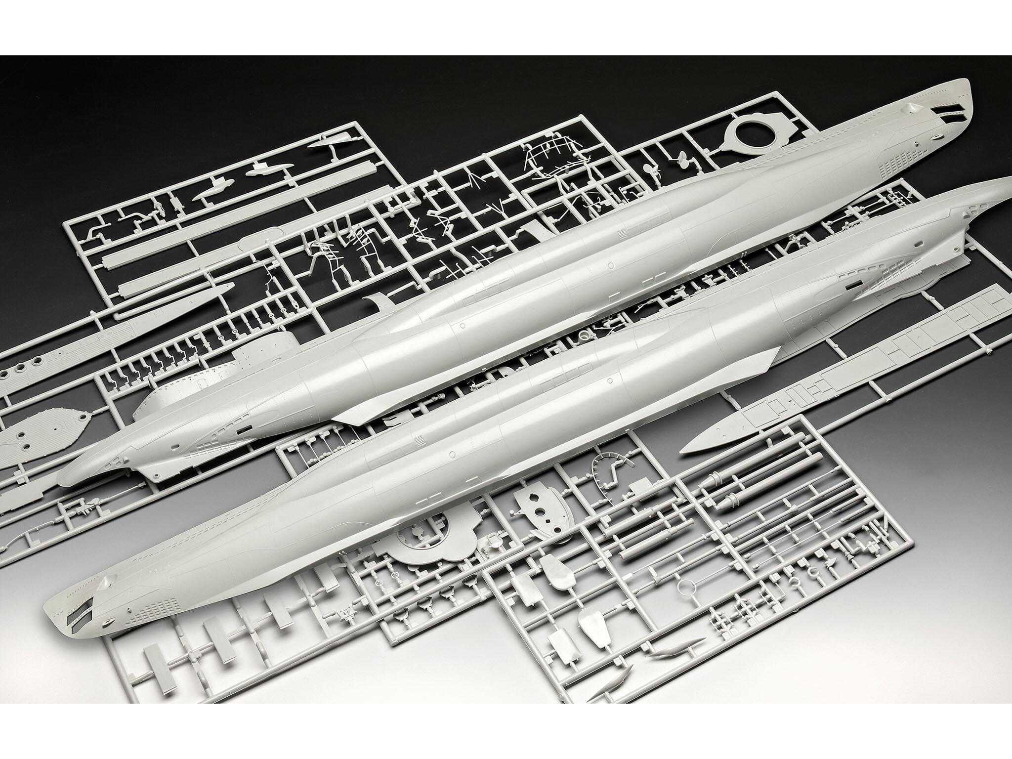 Maquette bateau Revell 05163 Sous marin Allemand type VII C/41