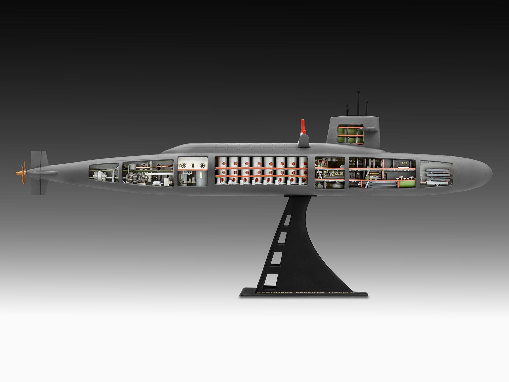 Maquette sous marin Revell 05185 S.S.B. Abraham Lincoln with Interior
