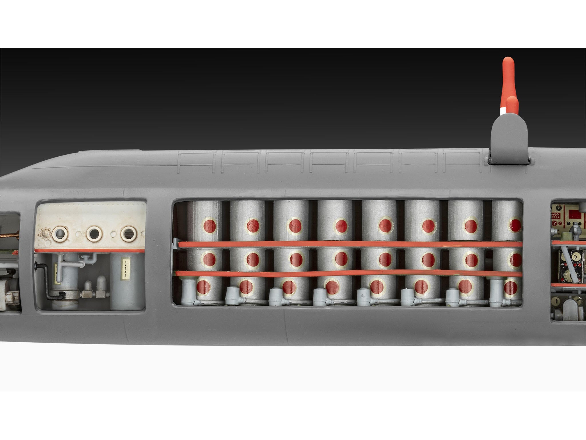 Maquette sous marin Revell 05185 S.S.B. Abraham Lincoln with Interior