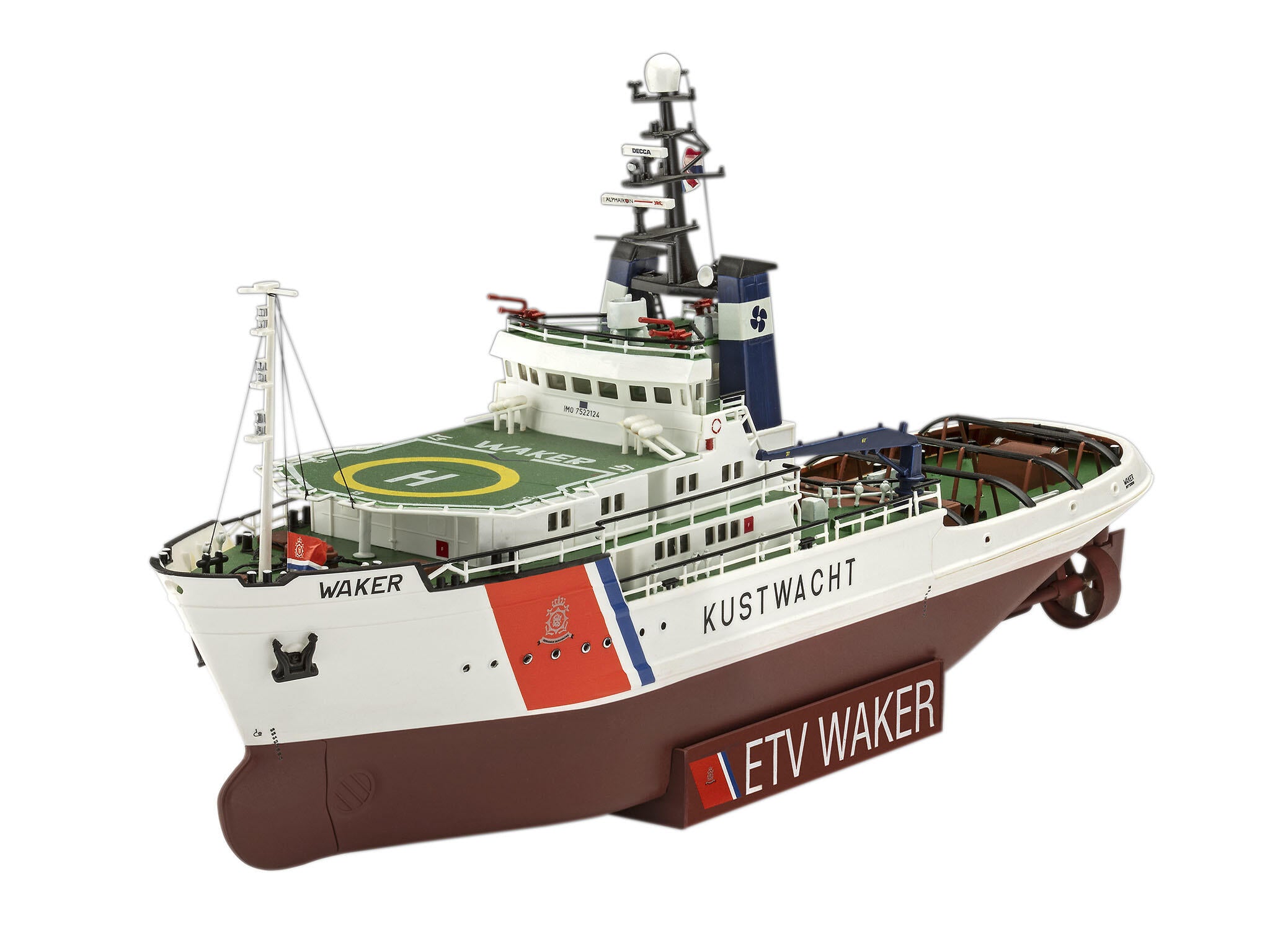Maquette bateau Revell 05240 ETV Waker