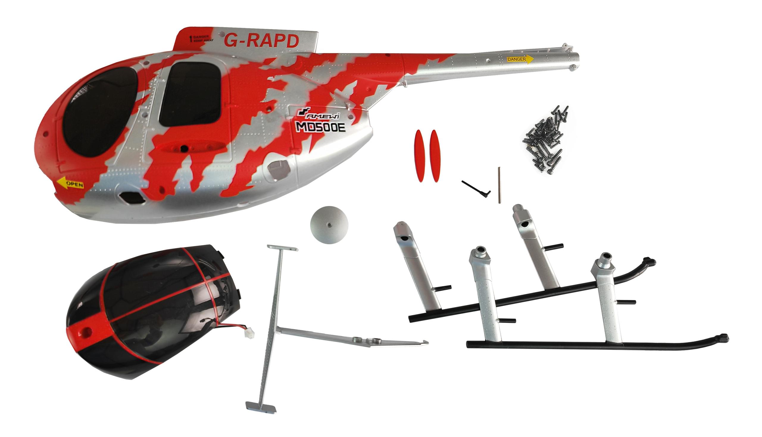 Kit de fuselage MD500E (Civil) - 057-25334-35