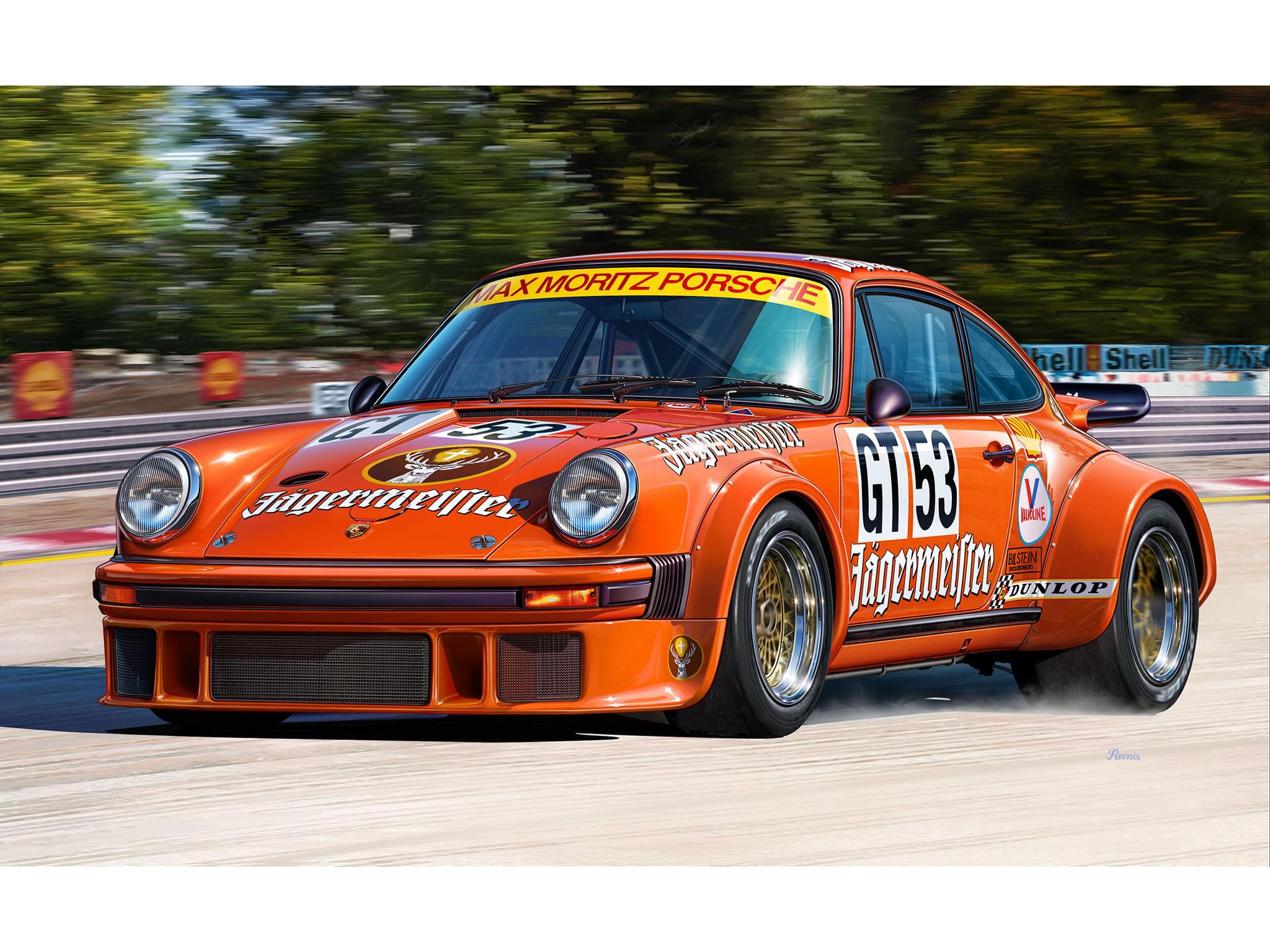 Maquette voiture Revell 07031 Porsche 934 RSR "JÄGERMEISTER"