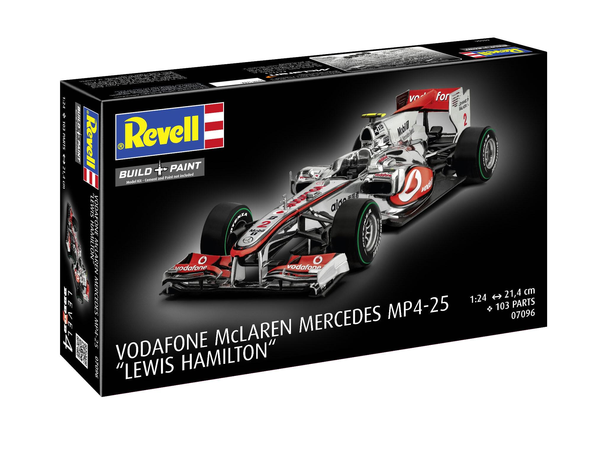 Maquette voiture Revell 07096 Vodafone McLaren Mercedes MP4-25 "Lewis Hamilton"