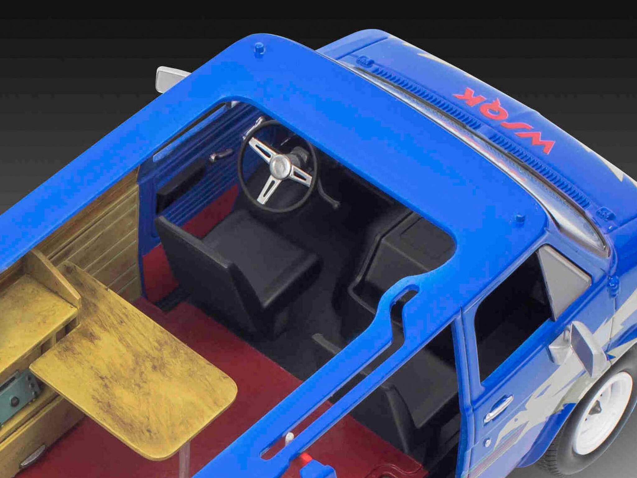Maquette film Revell 07732 GMC® WSQK Squawk Van "Stranger Things"